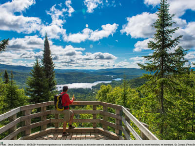 Tageswanderung im Parc National du Mont-Tremblant, ausgehend von Montréal