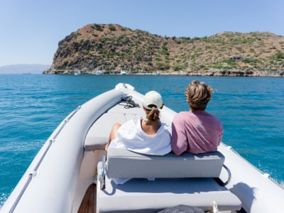 Excursión en barco privado a Balos y otras playas escondidas desde Chania, Creta