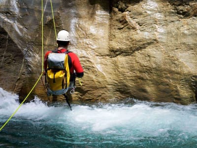 Canyoning in der Schlucht des Río Rubo im Nationalpark Picos de Europa