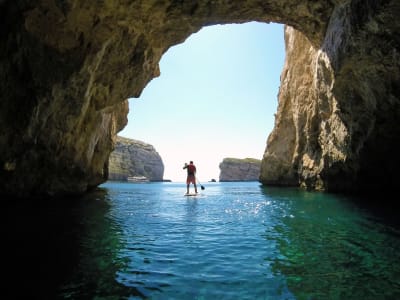 Stand-Up Paddling Tour around Gozo, Malta