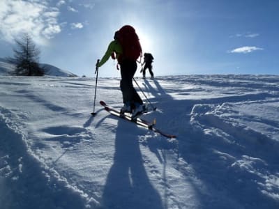 Descubre el esquí de travesía en Serre Chevalier, cerca de Briançon
