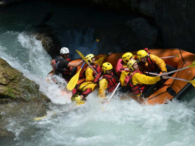 Rafting sur le fleuve Lao à Papasidero (Parc national Pollino)