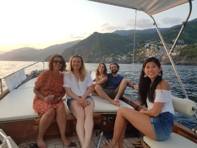 Afternoon Boat Tour around Cinque Terre from Manarola