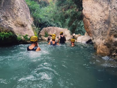 Abstieg der Wasserschlucht von Anna, Valencia