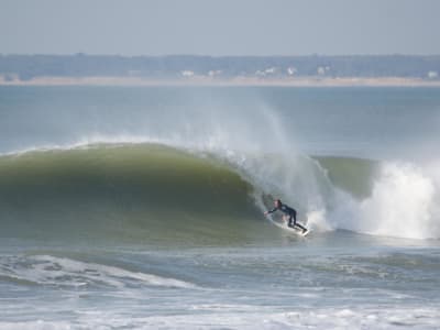 5 días de clases de surf en la Tranche sur Mer