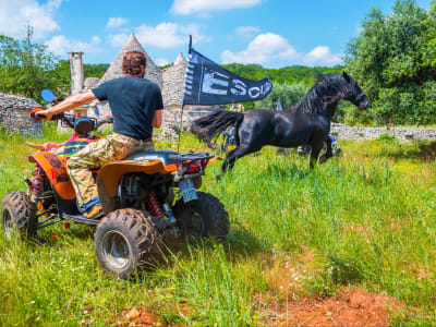 Aventuras en quad desde Alberobello, cerca de Bari