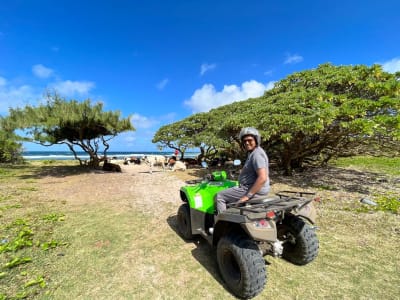 Viaje en quad en Mauricio, cerca de Blue Bay