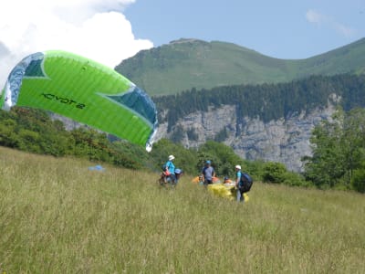 Curso de iniciación al parapente en Samoens, Alta Saboya