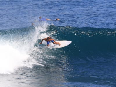 Cours de surf à Playa Grande, Montezuma