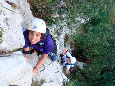 Vía Ferrata en La Hermida, Parque Nacional de los Picos de Europa