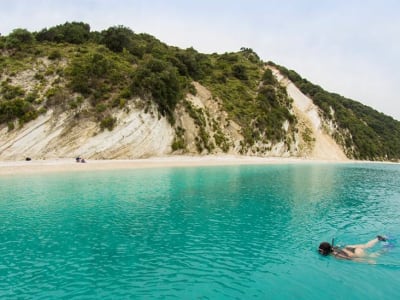 Schnorchelausflüge mit dem Boot von Vathy in Ithaka