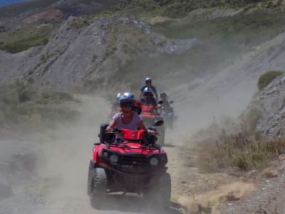 Excursión en quad desde el océano Rethimno