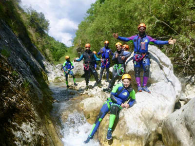 Gours du Ray canyon near Nice