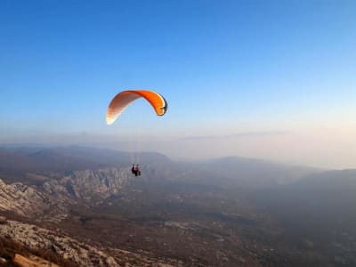 Parapente en tandem à Tribalj près de Crikvenica