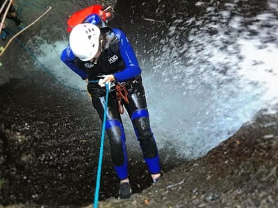 Canyoning im Barranco Los Cernicalos bei Telde, Gran Canaria