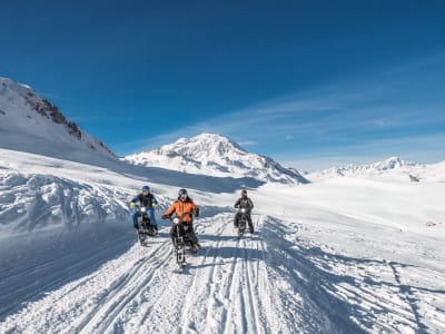 Discovery of MoonBike in Val d'Isère