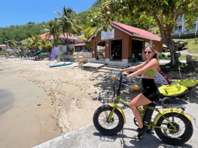 Alquiler de bicicletas eléctricas en Les Saintes en Terre-de-Haut, Guadalupe