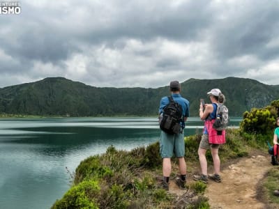 Senderismo en Lagoa do Fogo en São Miguel