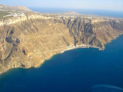 Helicopter Tours in Santorini