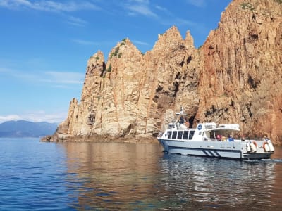 Excursion en bateau dans les Calanques de Piana depuis Sagone ou Cargèse, Corse