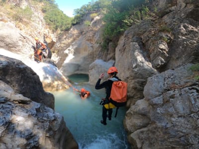 Agios-Loukas-Schlucht in der Nähe von Athen