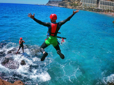 Coasteering-Exkursion in Mogan, Gran Canaria