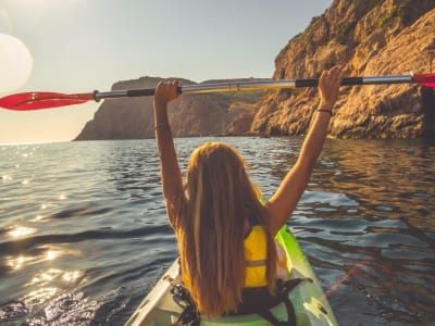 Excursión guiada en kayak de mar en Hout Bay