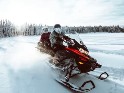 Excursion en motoneige électrique dans les Monts-Valin, Saguenay–Lac-Saint-Jean