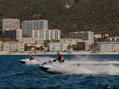 Excursion en jet ski dans le Golfe d’Ajaccio