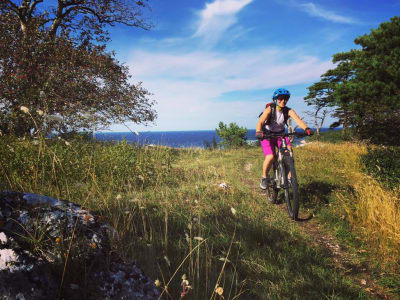 Mountain bike excursion in Visby, Gotland