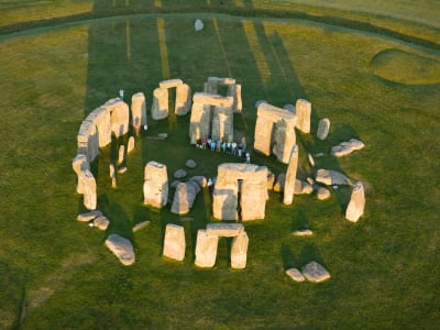 Stonehenge et les cercles de pierres d'Avebury depuis Londres