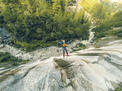 Canyoning dans les gorges de Grimsel près d'Interlaken