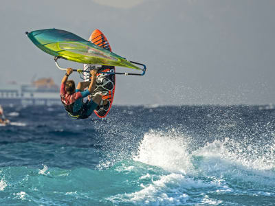 Windsurfing Vermietung in Ixia Strand, Rhodos