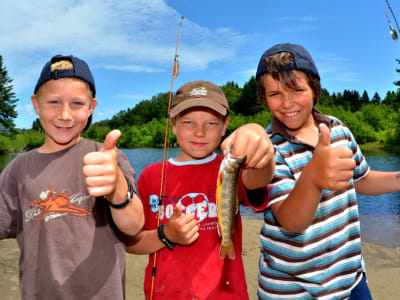 Trout Fishing Discovery at the Saguenay Fjord, near Tadoussac