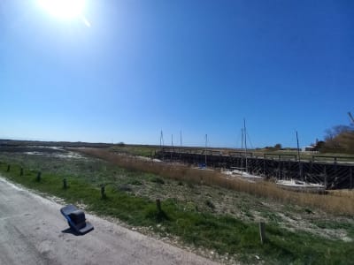 Excursión en monopatín eléctrico en Port de la Madelon, cerca de Berck