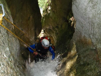 Canyon de l'Imberguet à Utelle près de Nice