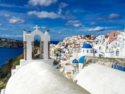 Excursion en bateau à Santorin depuis Paros