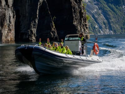 RIB-Bootsfahrt im Geirangerfjord ab Geiranger