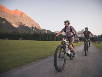 Excursión privada en bicicleta por Biberwier, cerca de Zugspitze