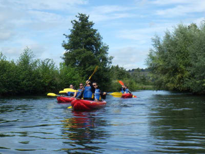 Kayaking Excursion down the Touques river, Normandy