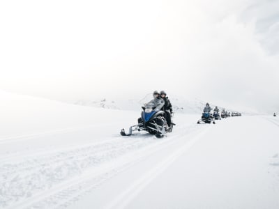 Snowmobile Tour on Langjokull Glacier in Gullfoss