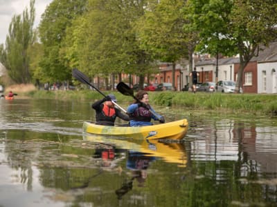 Kajakfahren auf Dublins Grand Canal