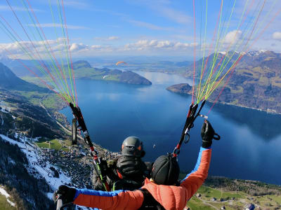 Gleitschirm Tandemflug in Luzern