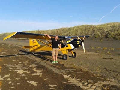 Multiaxis Microlight Flight from Reykjavik