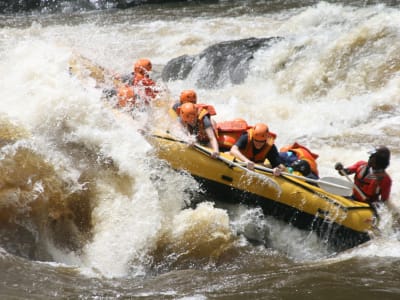 Wildwasser-Rafting auf dem Sambesi-Fluss, ab Victoria Falls