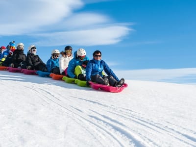 Snake Gliss Tobogganing in Les Angles, Pyrénées-Orientales