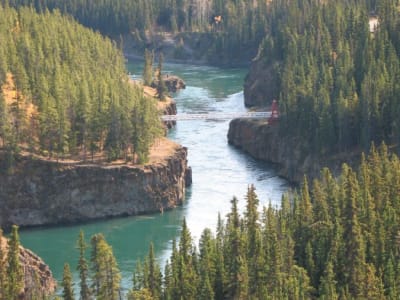 Miles Canyon hiking tour from Whitehorse, Yukon