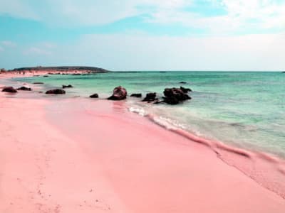 Circuit touristique privé en minibus aux plages de Falassarna et d'Elafonisi depuis la Canée en Crète