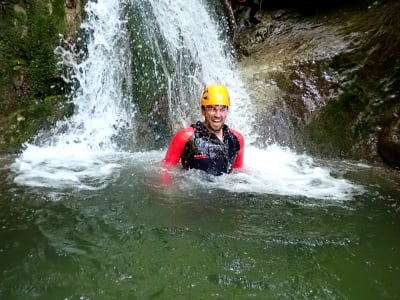 Canyoning in der Versoud-Schlucht bei Grenoble