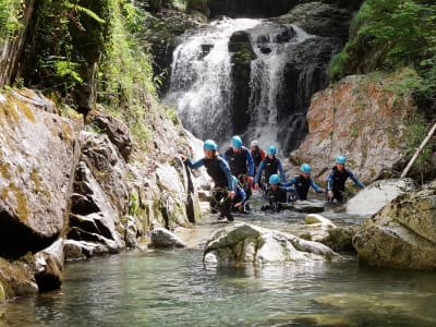 Schlucht von Bious-Gabas in Laruns, Ossau-Tal